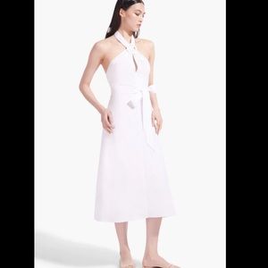 Staud Kai dress white
